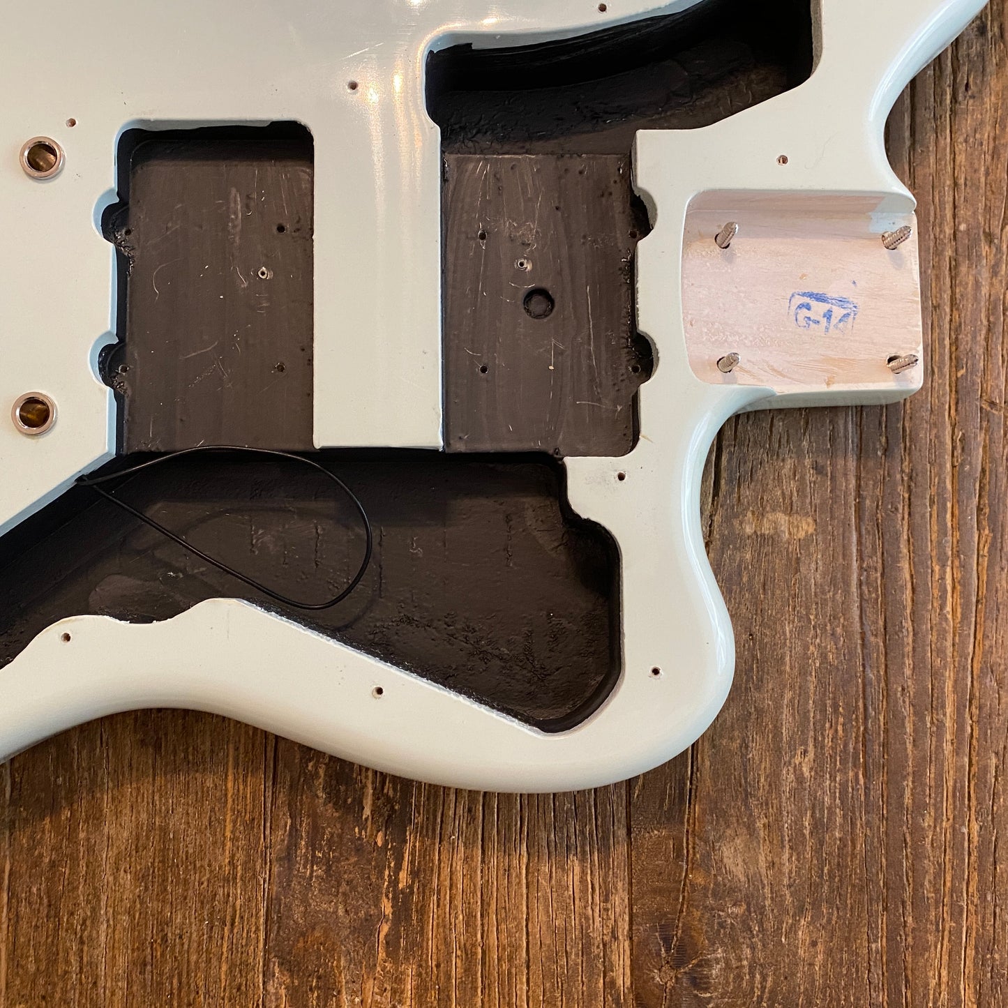 2019 Classic Vibe Jazzmaster Body + Hardware | Sonic Blue (Faded)