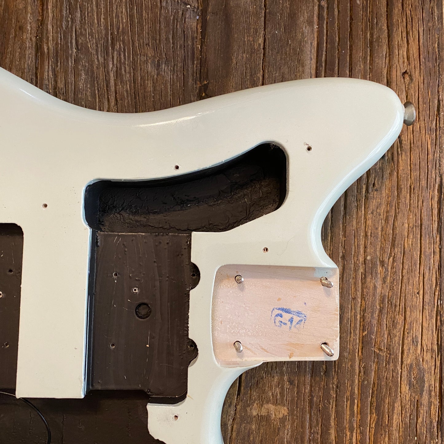 2019 Classic Vibe Jazzmaster Body + Hardware | Sonic Blue (Faded)