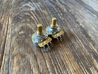 WD Custom Audio Taper 550 kΩ Potentiometers | Matched Sets