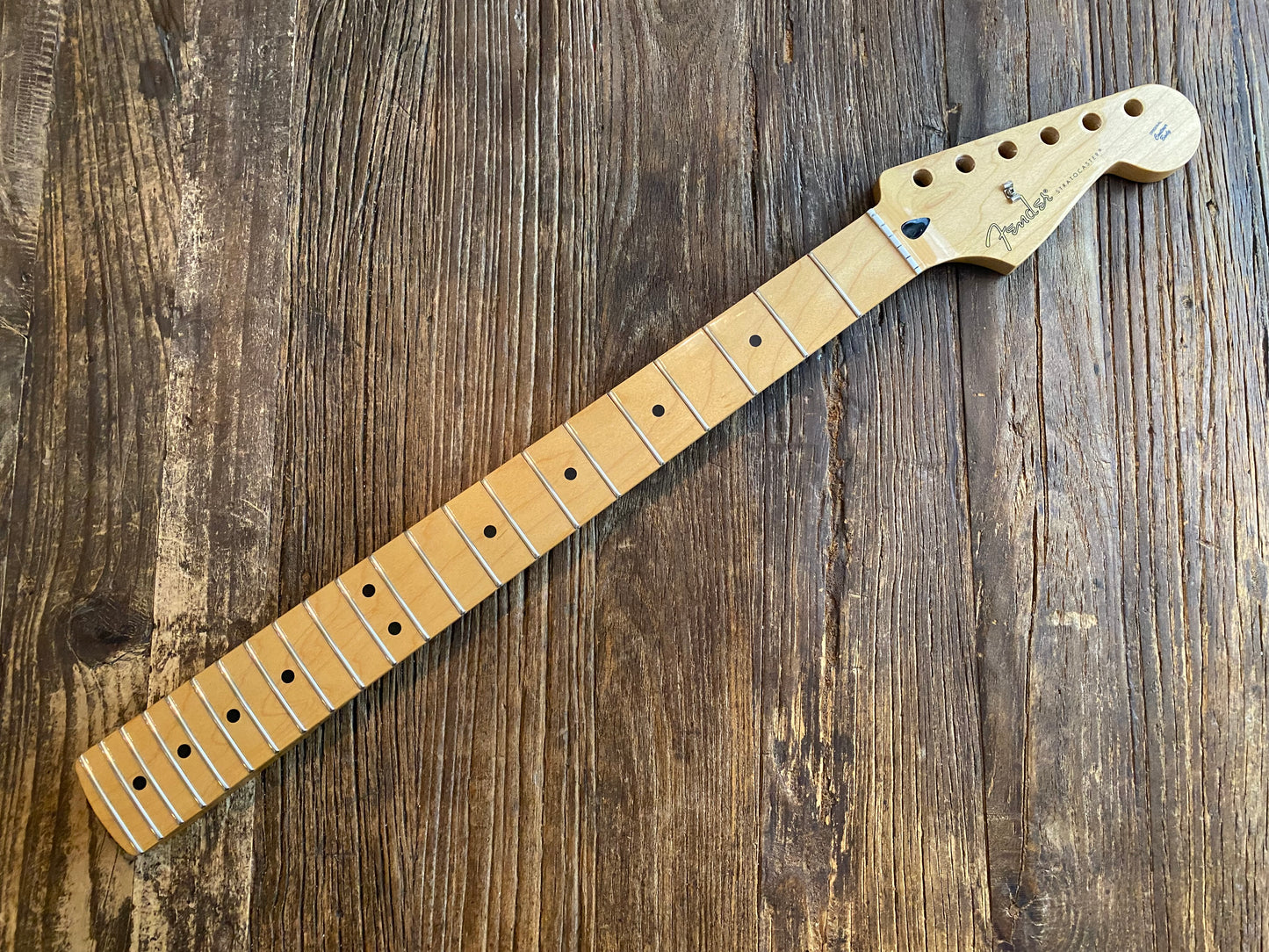 2019 Player Stratocaster Neck | 22 Fret Maple Board, Fresh Level / Crown / Polish