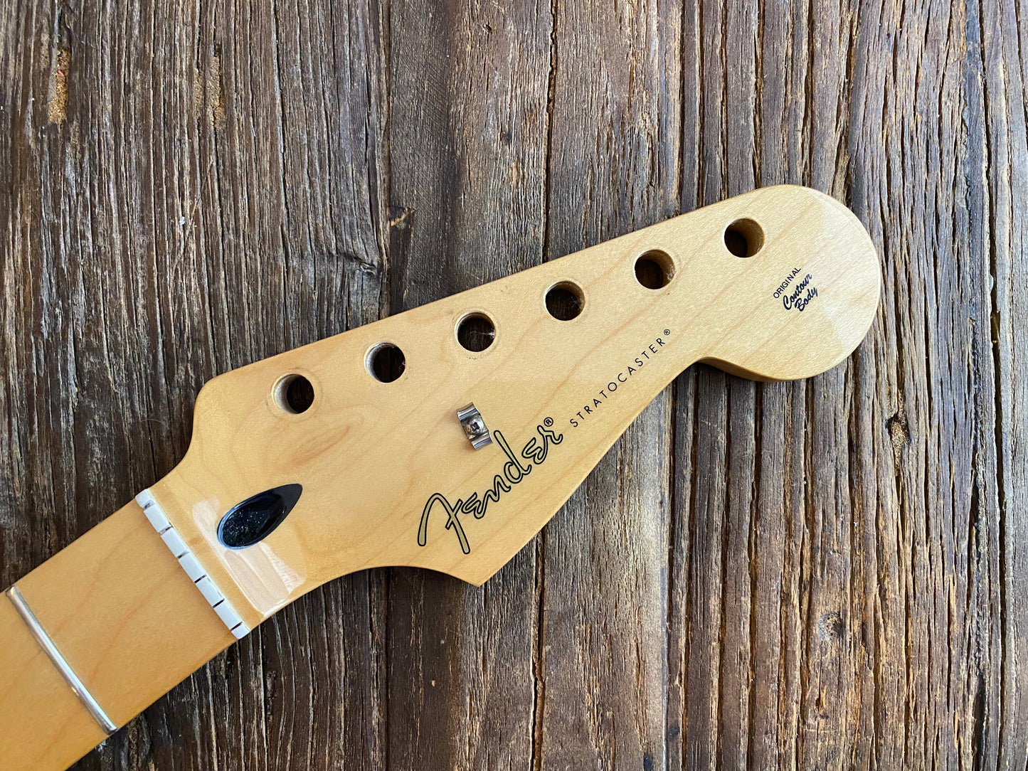 2019 Player Stratocaster Neck | 22 Fret Maple Board, Fresh Level / Crown / Polish