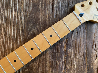 2019 Player Stratocaster Neck | 22 Fret Maple Board, Fresh Level / Crown / Polish