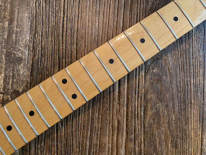 2019 Player Stratocaster Neck | 22 Fret Maple Board, Fresh Level / Crown / Polish