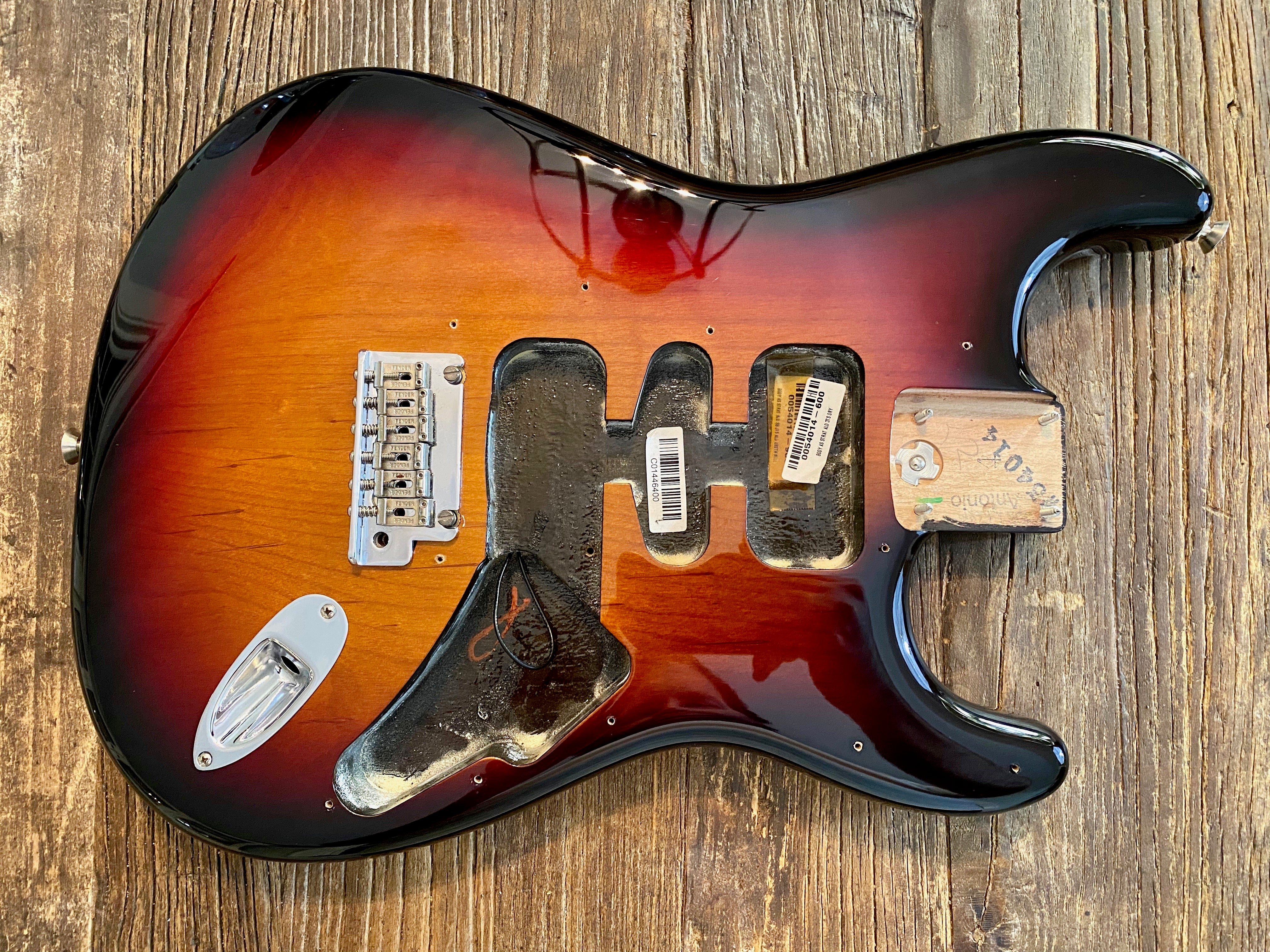 Fender american stratocaster body sales
