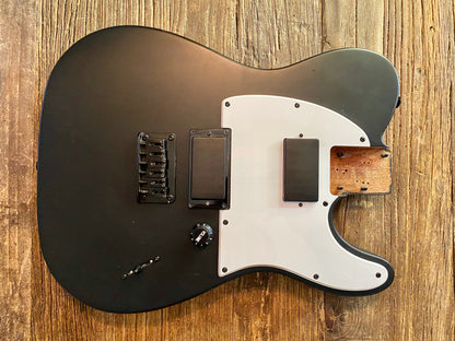 2016 Squier by Fender Jim Root Telecaster Loaded Body | Satin Black, Mahogany