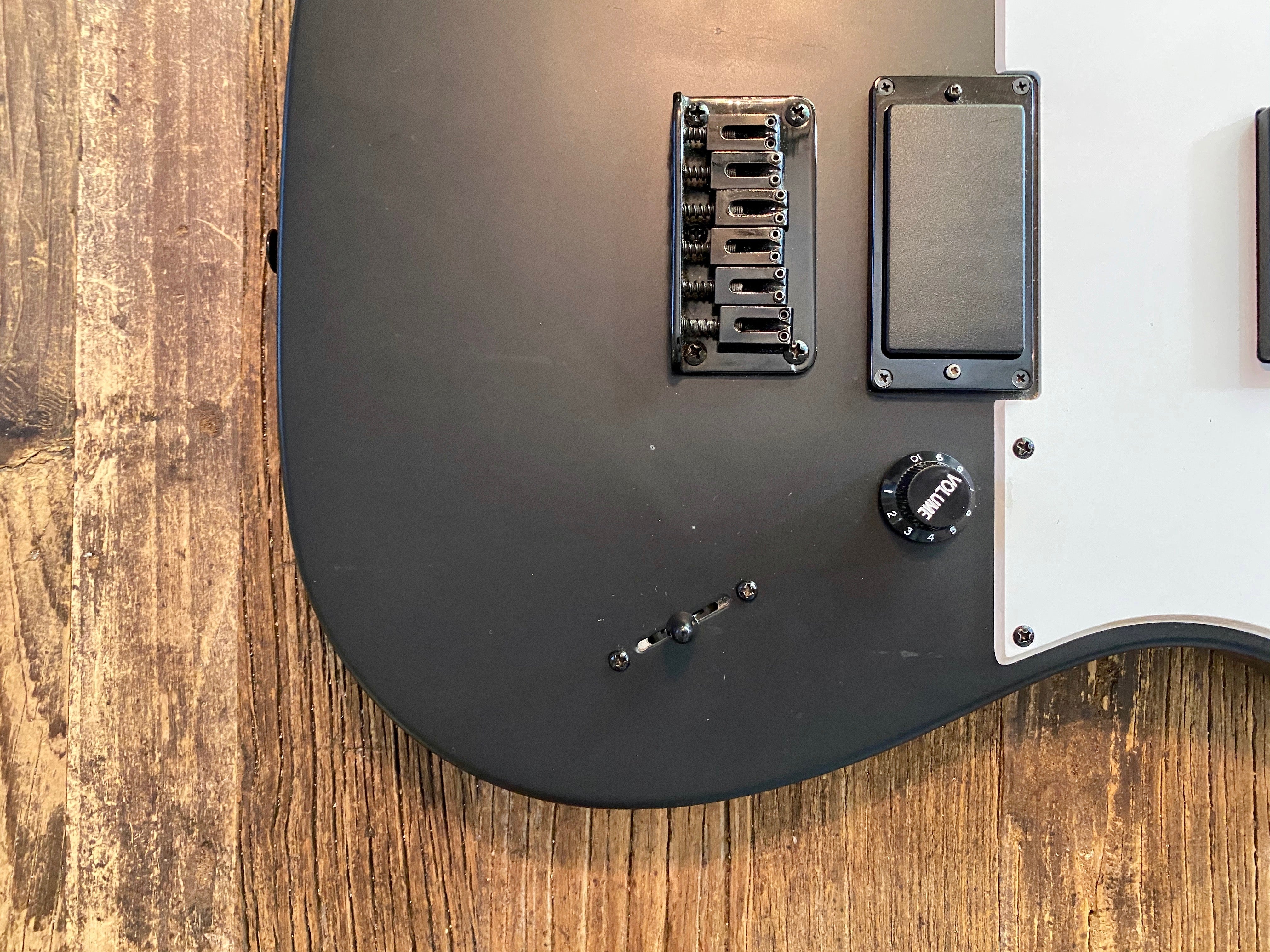 2016 Squier by Fender Jim Root Telecaster Loaded Body | Satin Black, M –  Lil' Huddy's Guitar Shop