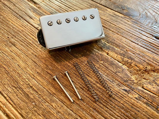 Seymour Duncan SH-2 Jazz Neck Humbucker | Chrome Cover, Long Leads, Screws & Springs