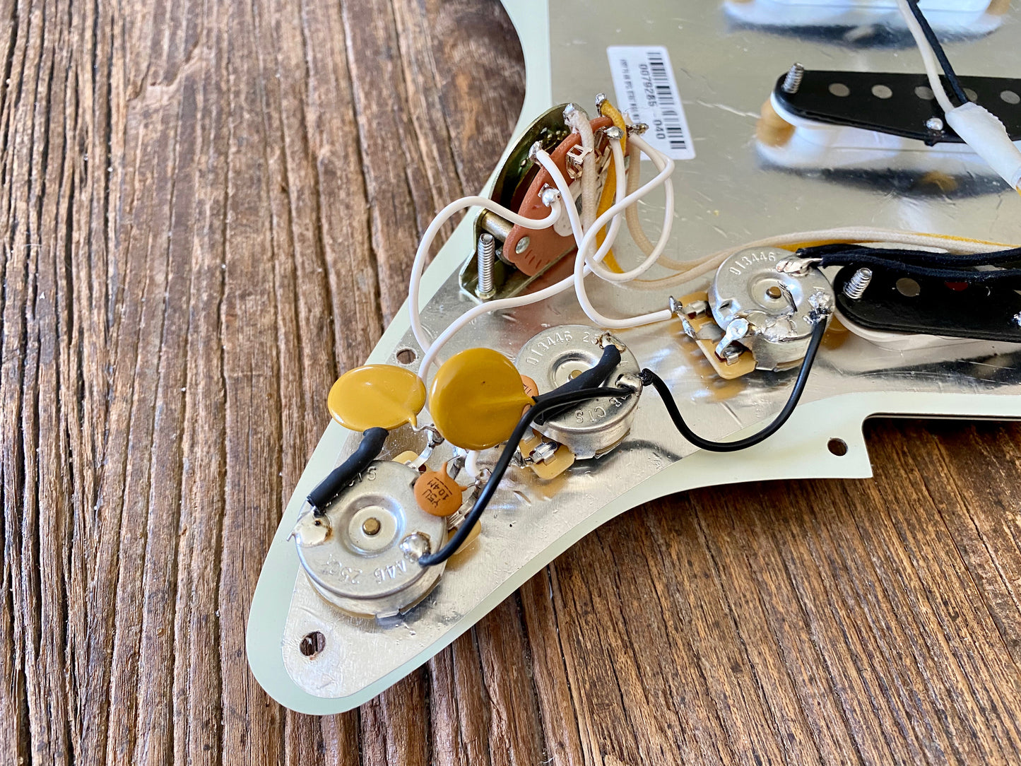 2013 Fender American Special Stratocaster Loaded Pickguard | Texas Specials, Grease Bucket Tone Circuit