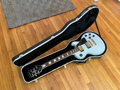 2006 Epiphone Les Paul Custom MIK Korean | Alpine White, 60s Neck, SKB Hard Case, Super Clean