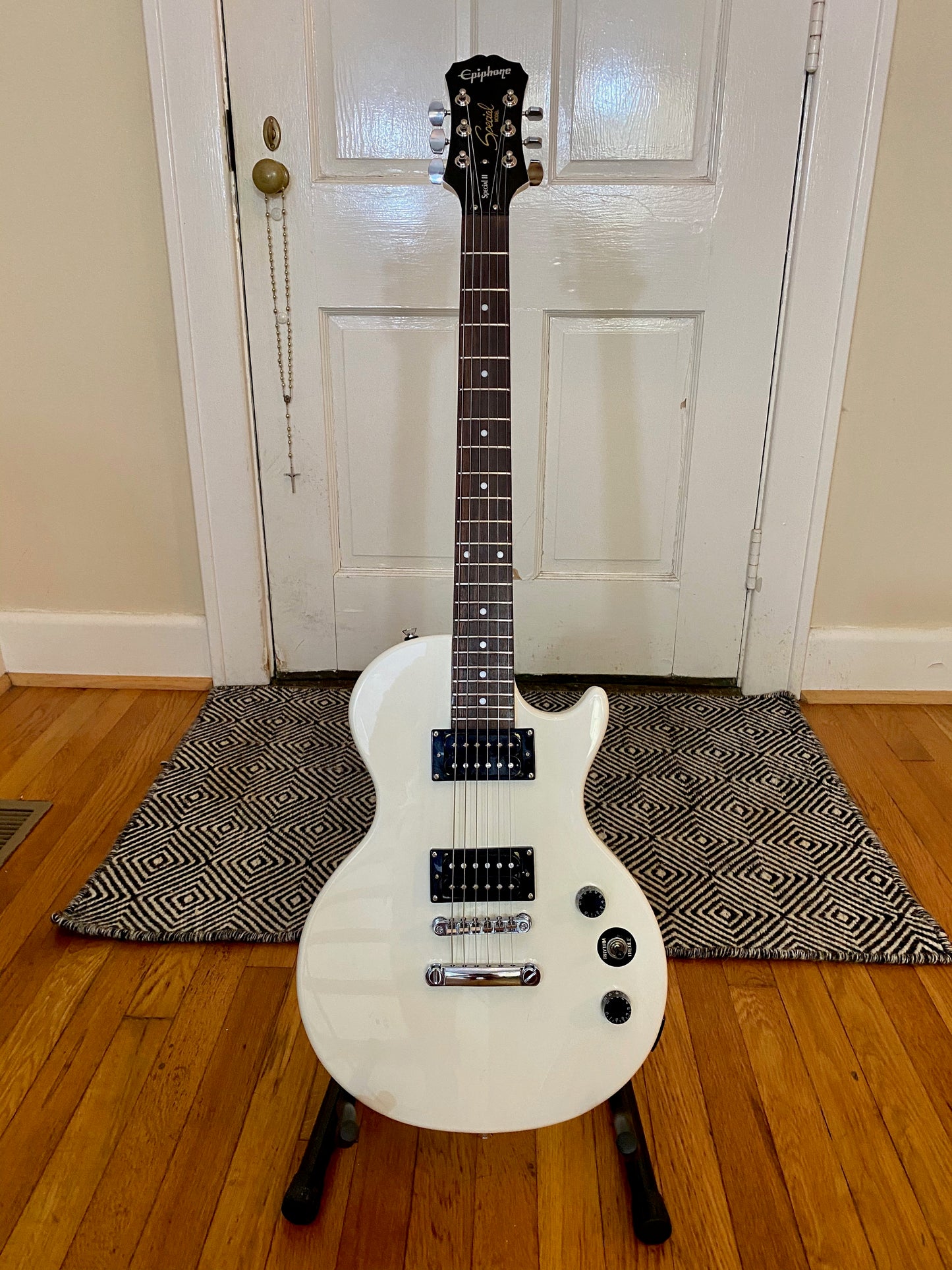 2007 Epiphone Les Paul Special II Humbucker | Alpine White, Super Clean!