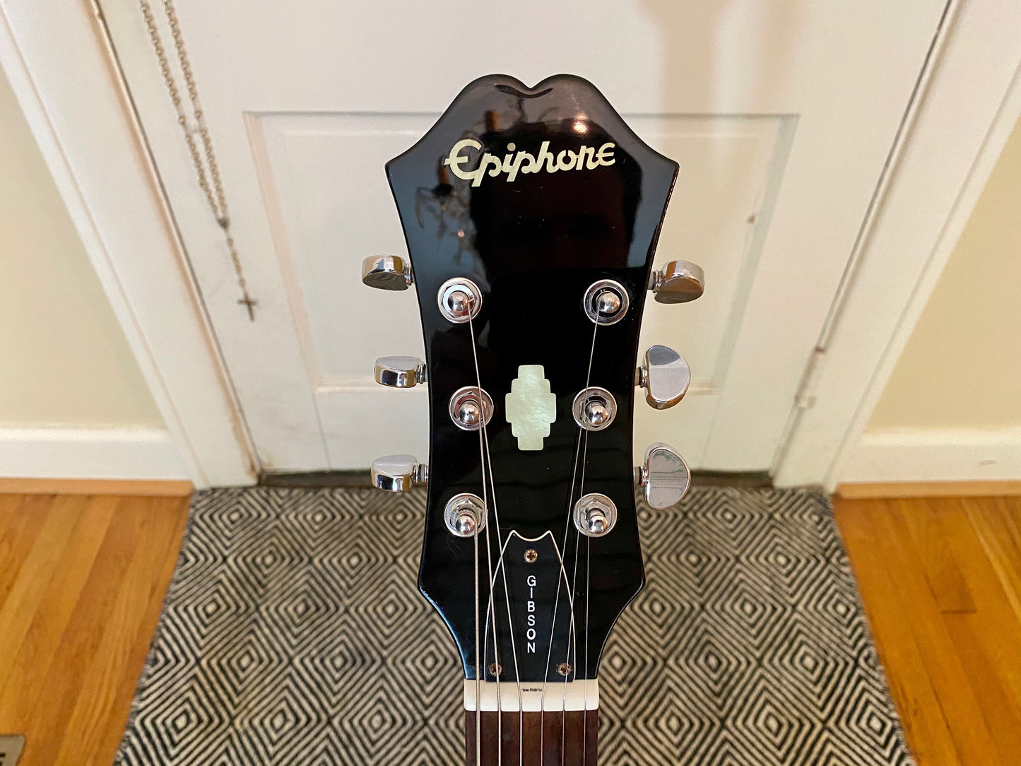 2002 Epiphone Dot Natural | Fresh Full Setup, Parsons Street Humbuckers, Tusq XL Nut