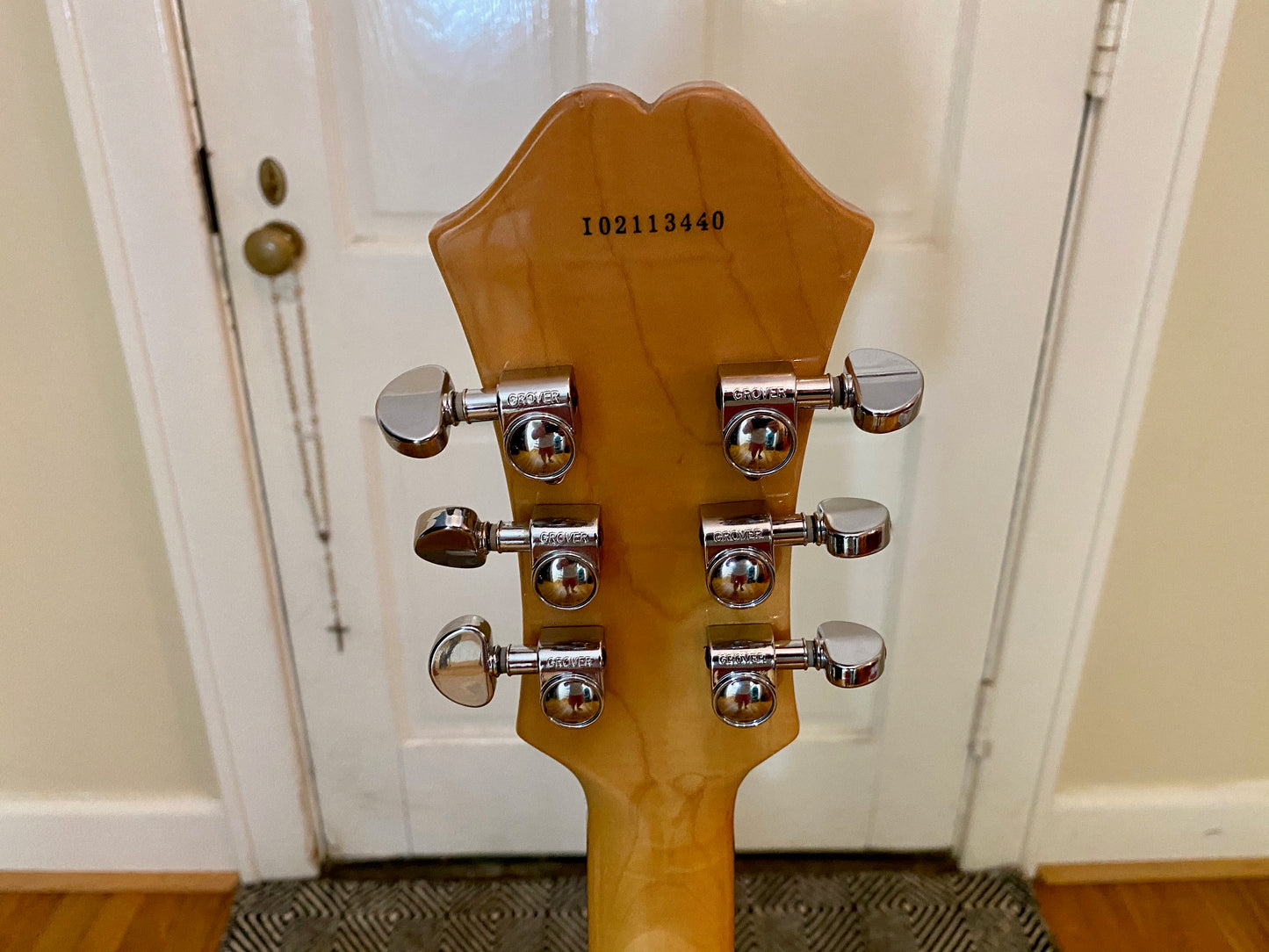 2002 Epiphone Dot Natural | Fresh Full Setup, Parsons Street Humbuckers, Tusq XL Nut