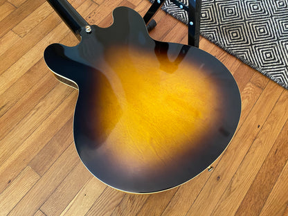 2005 Epiphone 335 Dot Deluxe Vintage Sunburst w/ SKB Hard Case | 2nd Stamp, Set Up, Plays Great