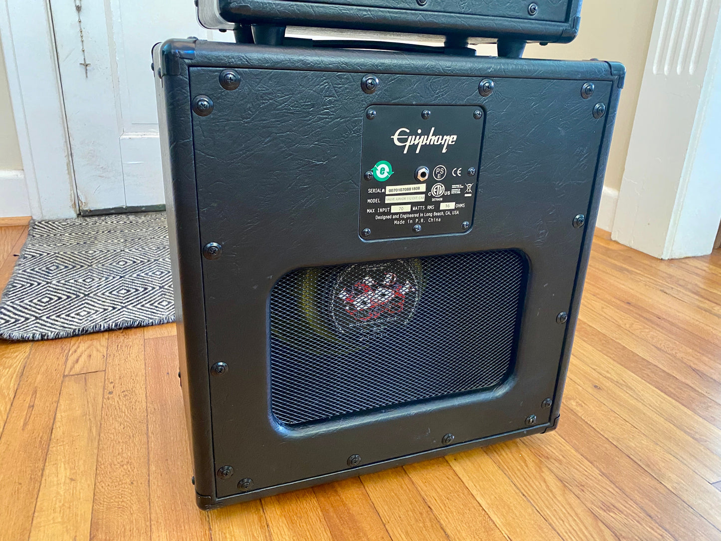 Epiphone Valve Junior Head & Cabinet 1 x 12 Half Stack | Fantastic Condition, Single Ended EL84