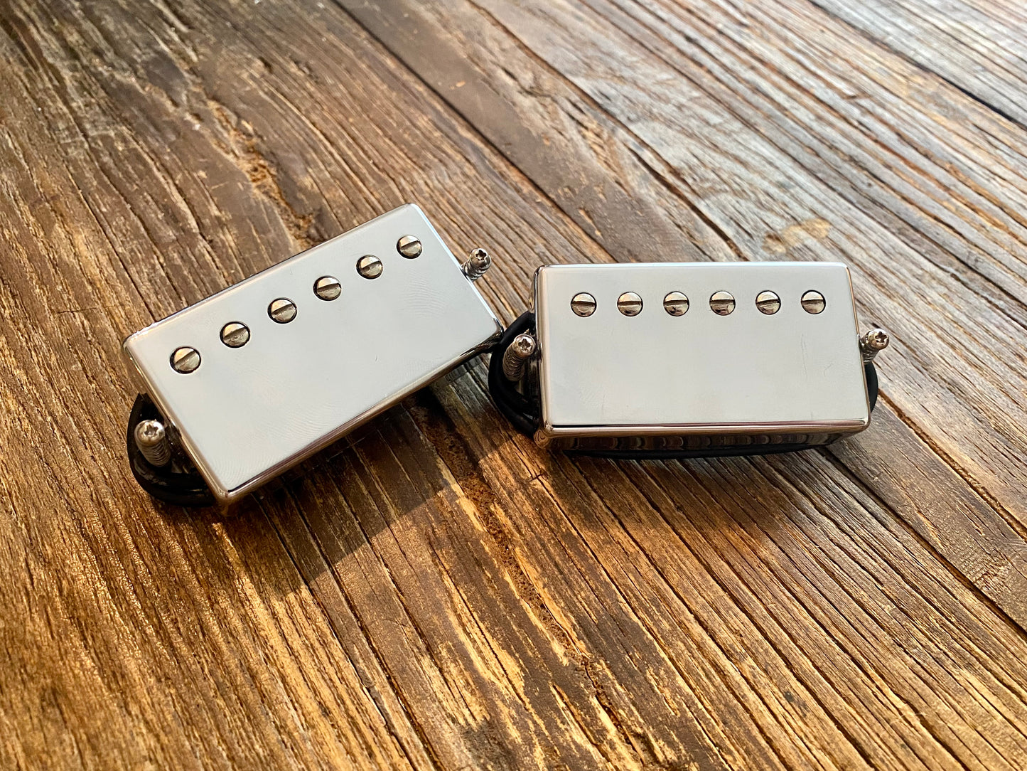 490R / 498T Modern Classic Humbucker Set | Chrome Covers, 4-Conductor w/ Quick Connect