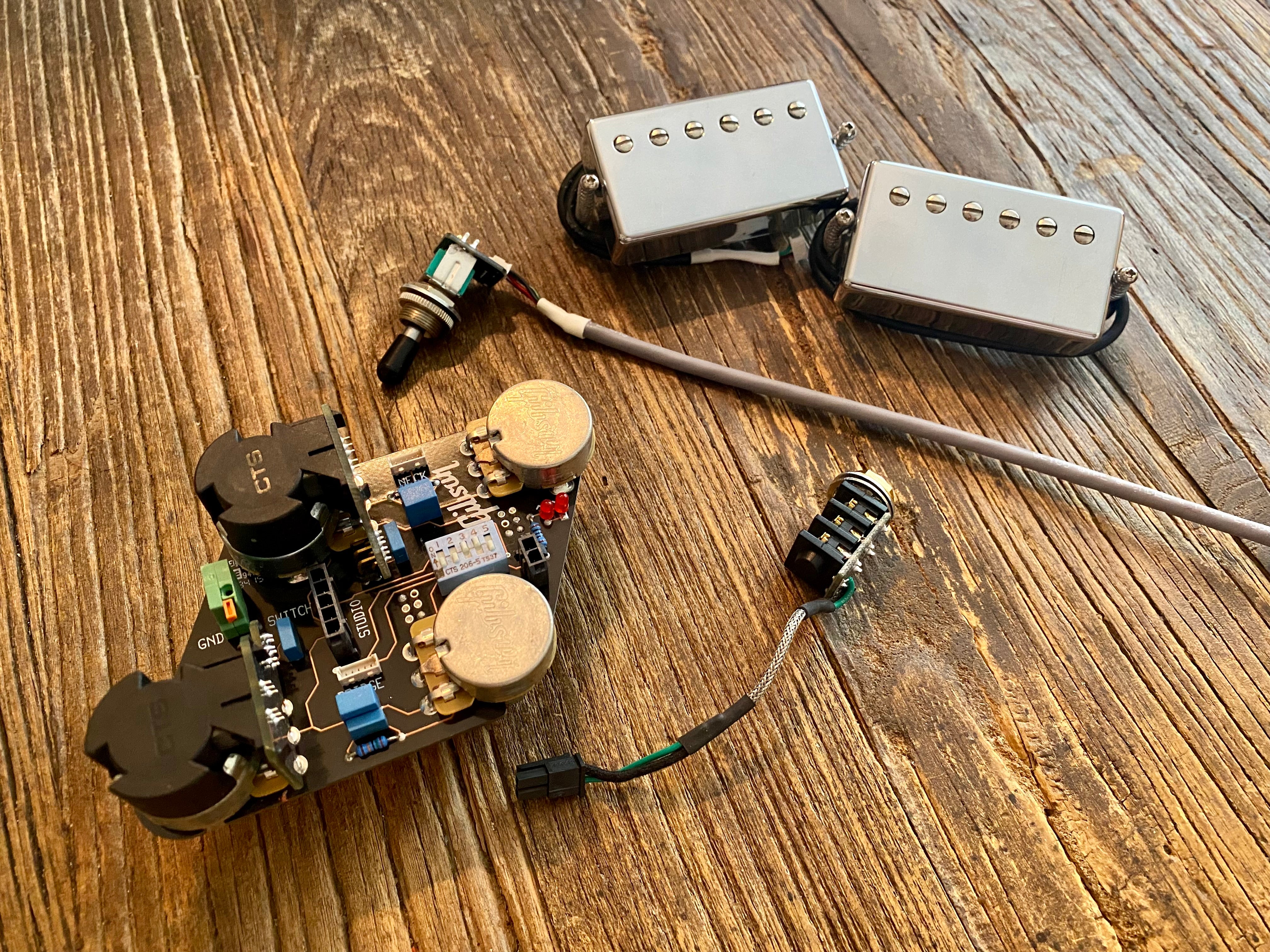 Les Paul Studio HP Pickup Set & PCB Harness | 490R, 498T, PCB Harness, –  Lil' Huddy's Guitar Shop