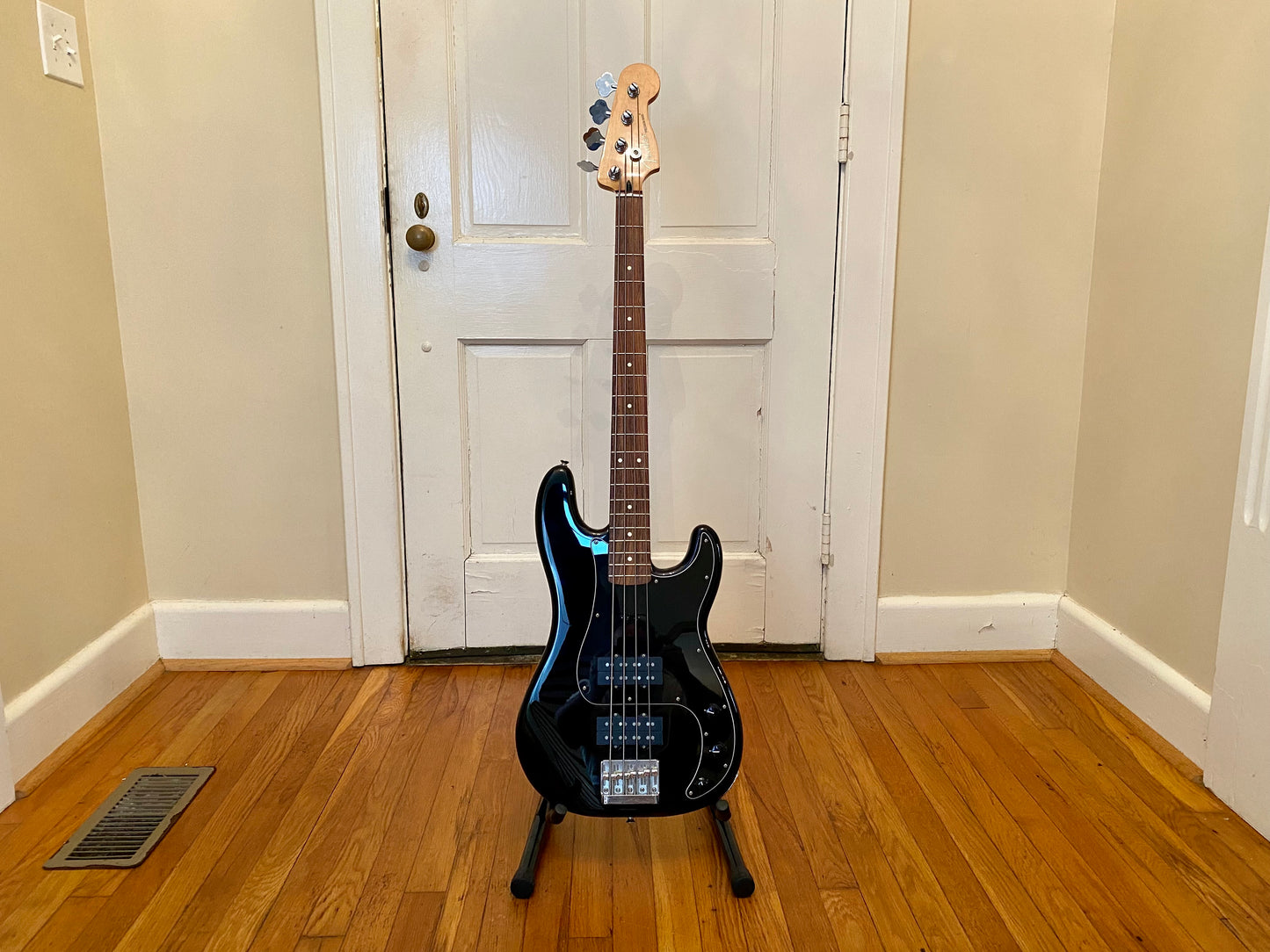 2013 Blacktop Precision Bass | All Original, Fantastic Condition, Dual Humbuckers, Jazz Bass Controls