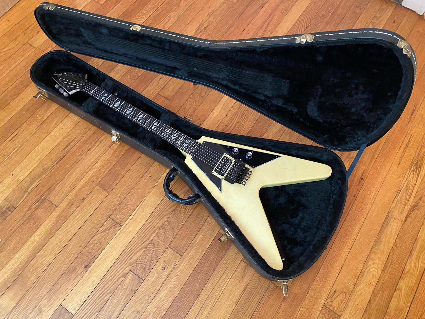 1990 Flying V V90 Double (Modified) | Floyd Rose w/ Seymour Duncan SH-4 JB