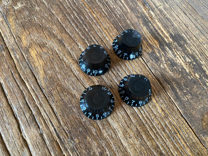 Gibson USA Les Paul Bell Knob Set | Black