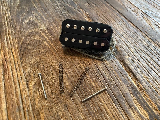 USA Burstbucker 1 | 7.66 kΩ DCR, Vintage Style Braided Lead, Screws & Springs