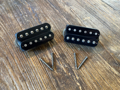 490R 490T Humbucker Set | Vintage Style Braided Lead