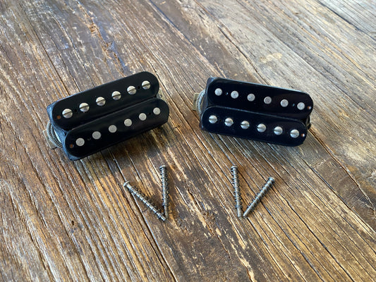 490R 490T Humbucker Set | Vintage Style Braided Lead