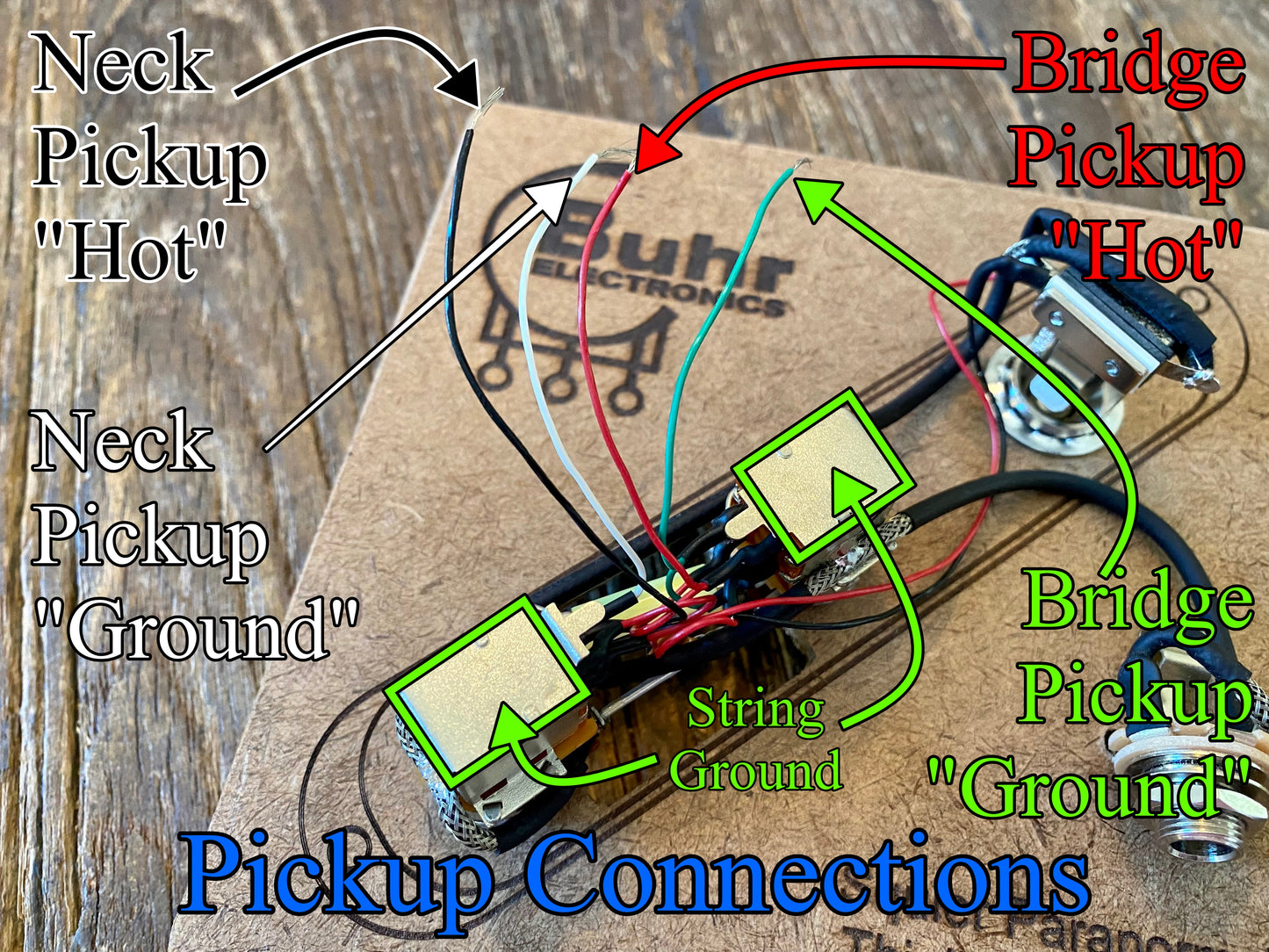 Buhr Electronics Serial Phaser Circuit | Squier Paranormal Thinline Cabronita Telecaster | Bourns, Switchcraft, Sozo