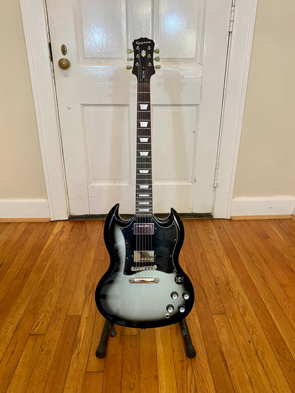 2014 Epiphone SG Pro | Silverburst, Parsons Street Humbuckers & Fresh Re-Wire