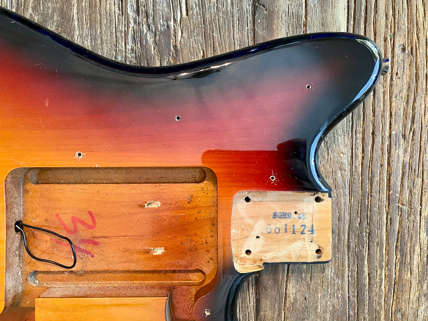 2006 Squier by Fender Jagmaster Body | 3-Tone Sunburst