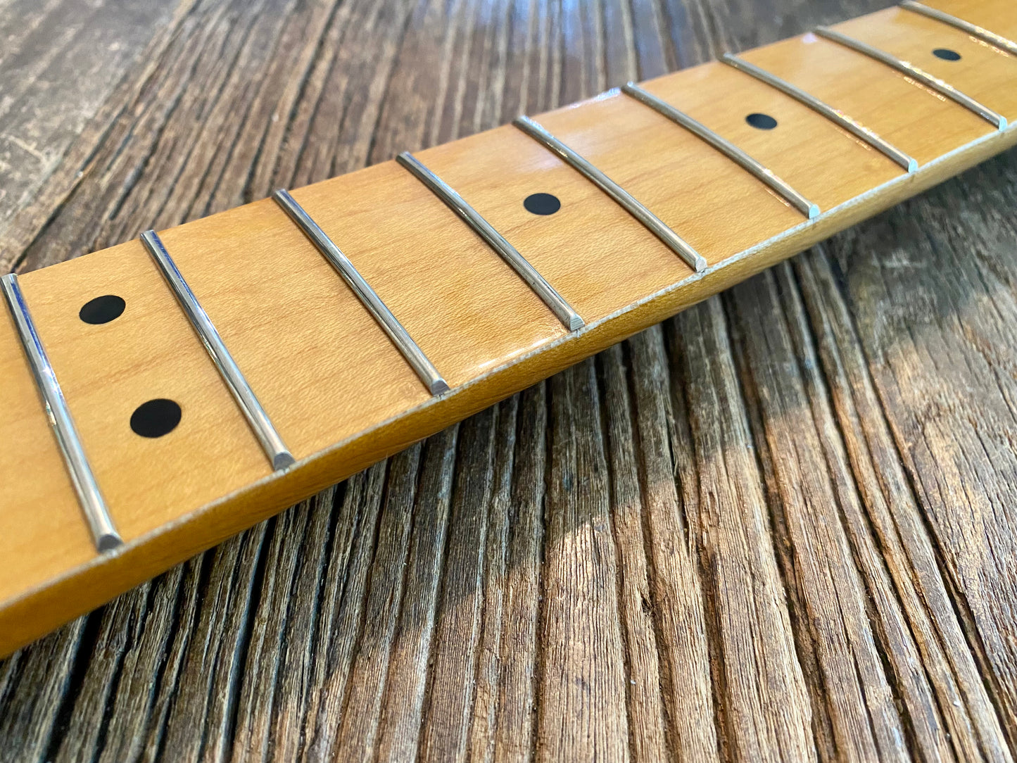 2019 Classic Vibe 70s Telecaster Neck + Tuners | Maple w/ Vintage Style Split Post Tuners