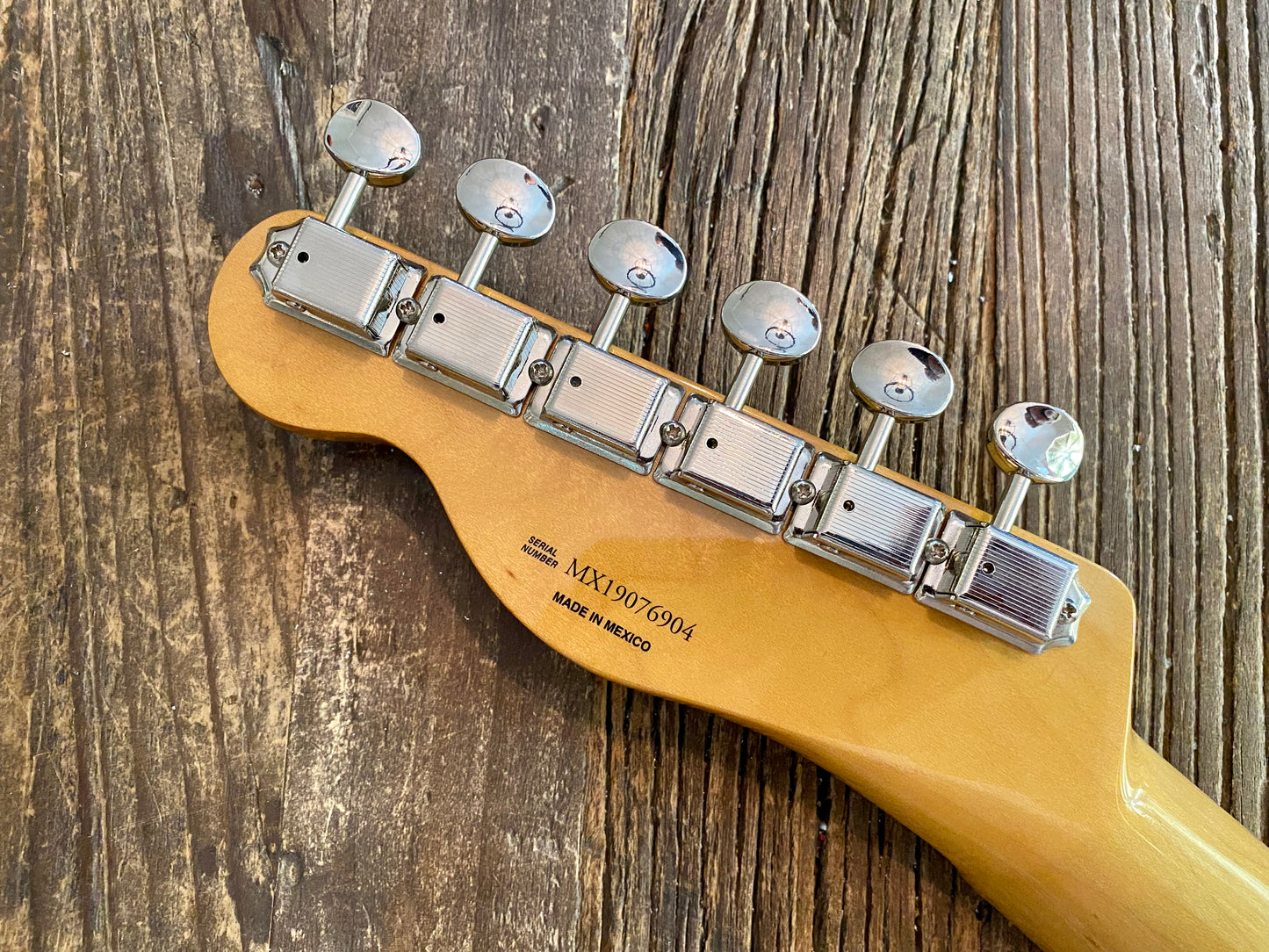 2019 Fender Vintera '50s Neck + Tuners | Chunky Neck, 7.25" Radius, 25.5" Scale