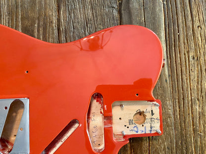 2019 Fender Vintera '50s Telecaster Body + Hardware | Fiesta Red