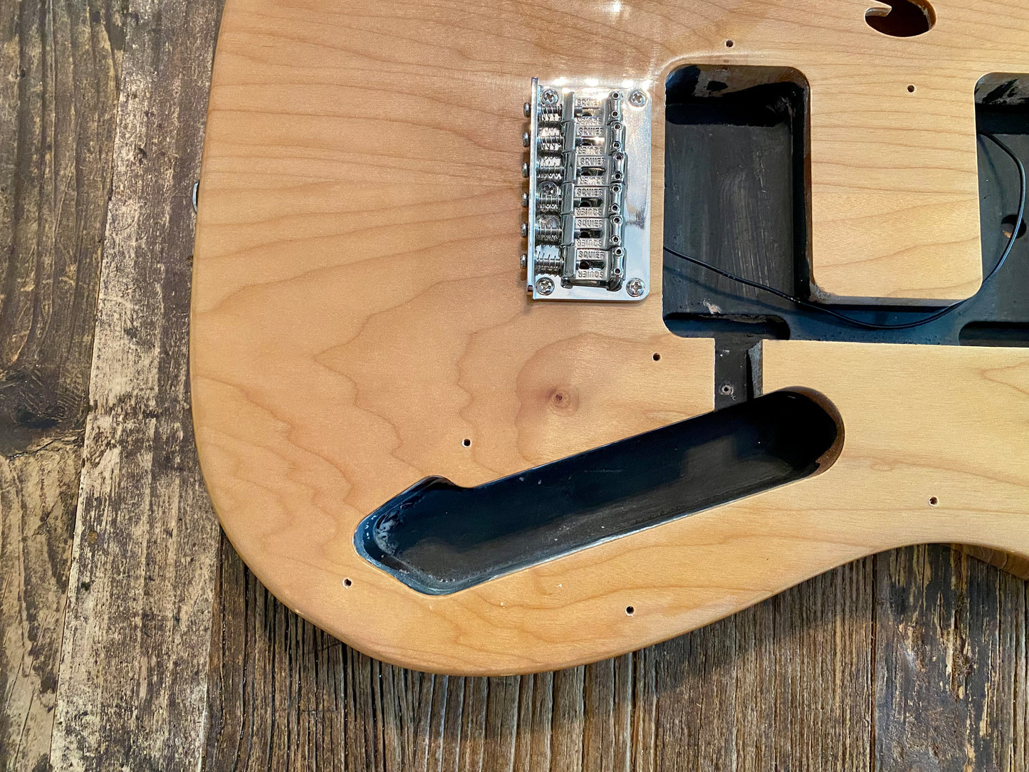 2019 Squier Classic Vibe Telecaster Thinline Body + Hardware | Natural