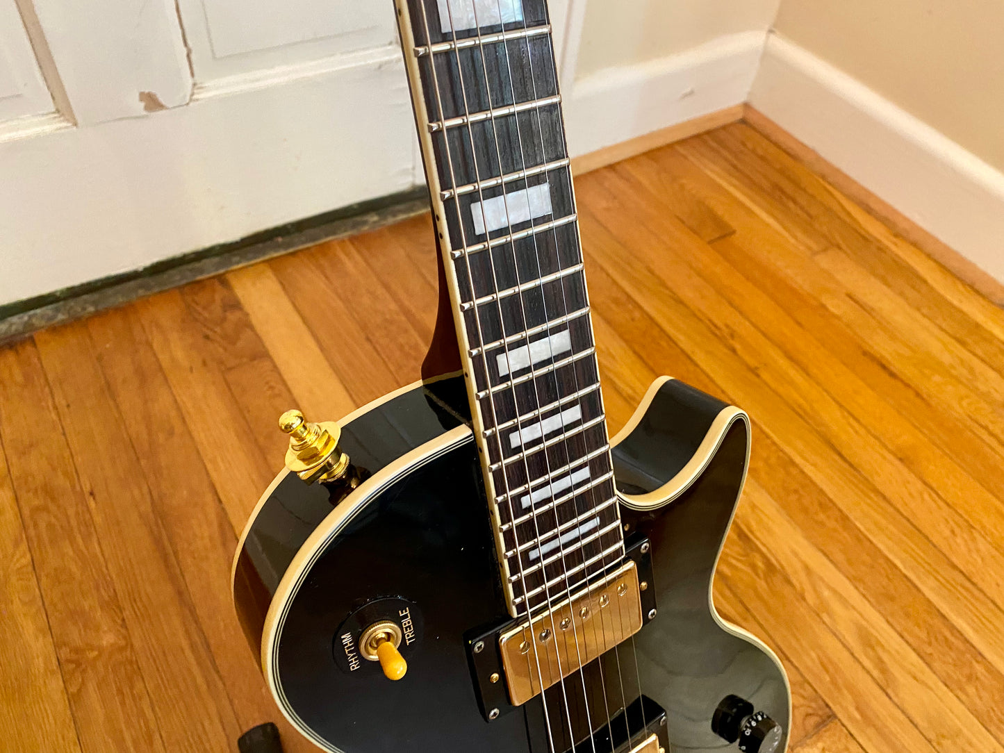 Pristine Upgrades | 1999 Epiphone Les Paul Custom | Fresh Full Setup, Plays and Sounds Fantastic