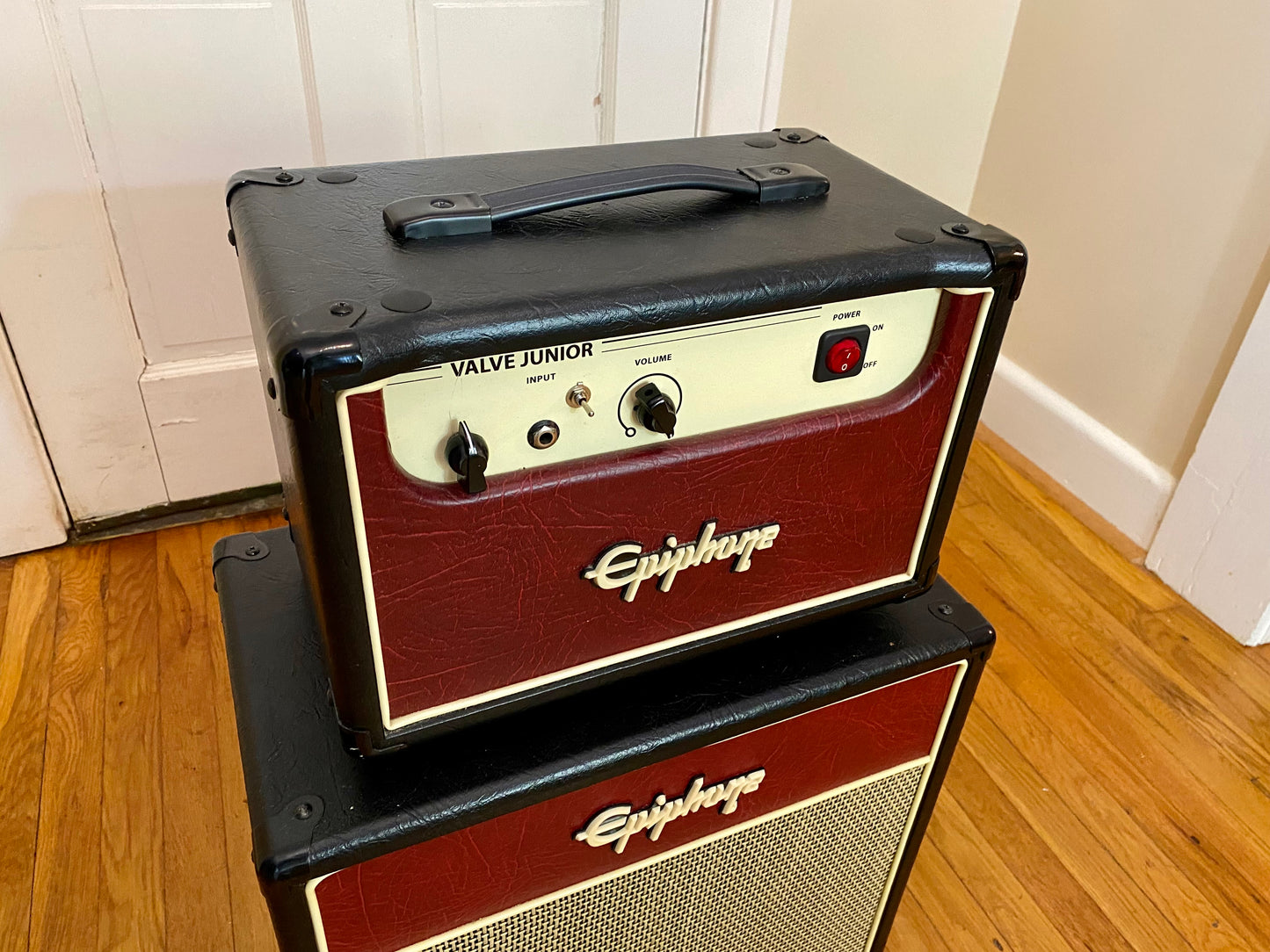 Epiphone Valve Junior Head and Matching Cabinet | Mods + Celestion G12M