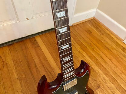 2005 Epiphone G-400 '66 Reissue SG Cherry Finish | Setup w/ Hardcase