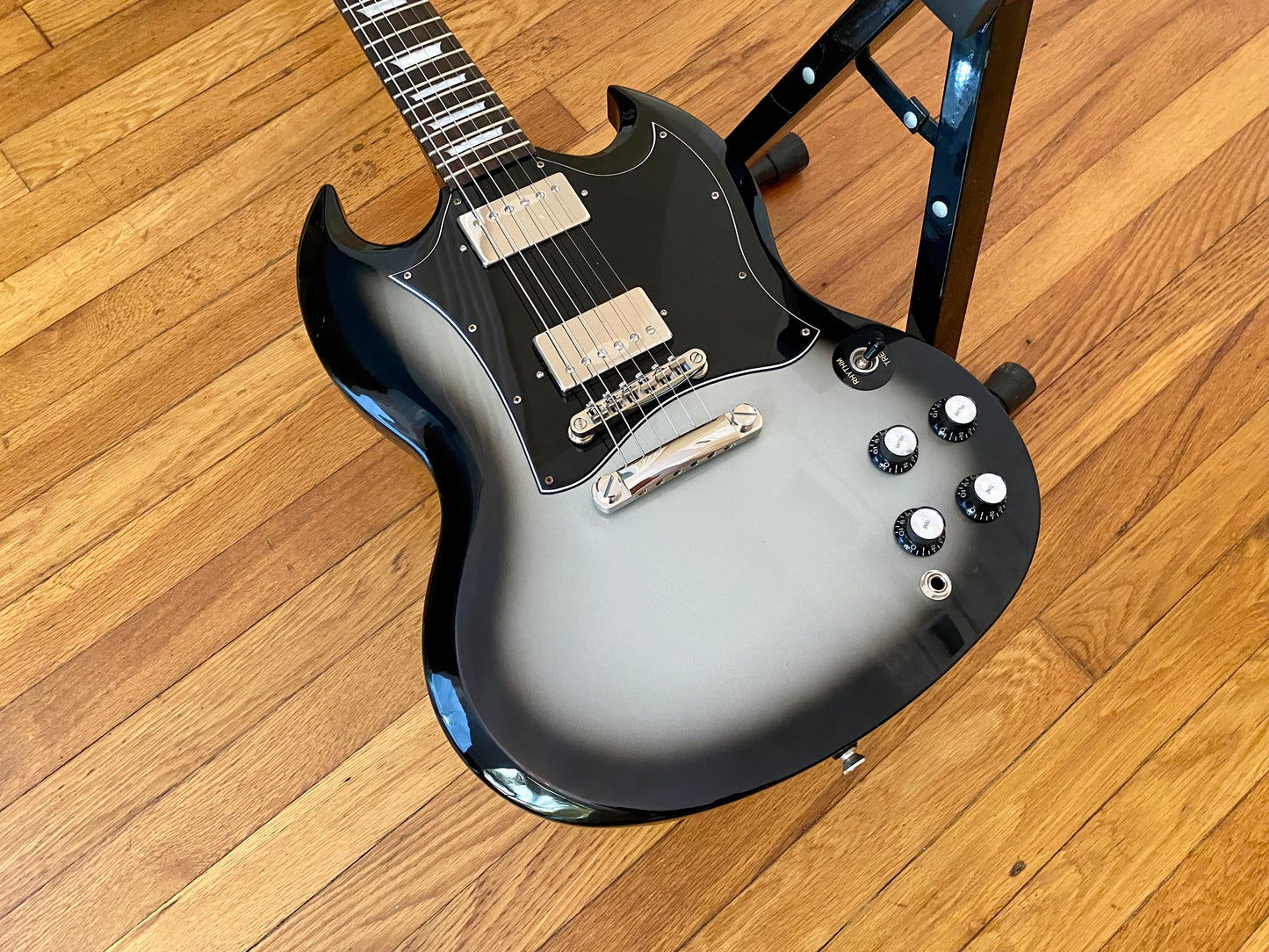 2014 Epiphone SG Pro | Silverburst, Parsons Street Humbuckers & Fresh Re-Wire