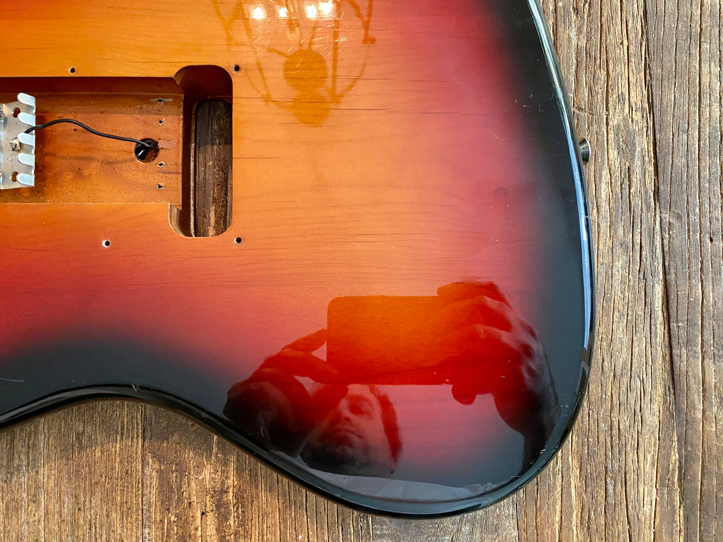 2006 Squier by Fender Jagmaster Body | 3-Tone Sunburst