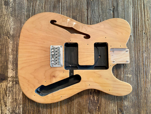 2019 Squier Classic Vibe Telecaster Thinline Body + Hardware | Natural