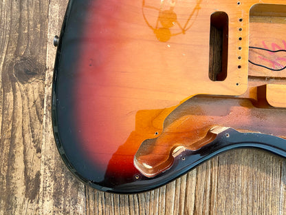 2006 Squier by Fender Jagmaster Body | 3-Tone Sunburst