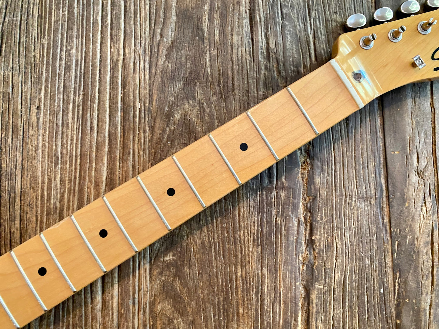 2019 Squier Classic Vibe 70s Telecaster Thinline Neck + Tuners | Gloss Natural