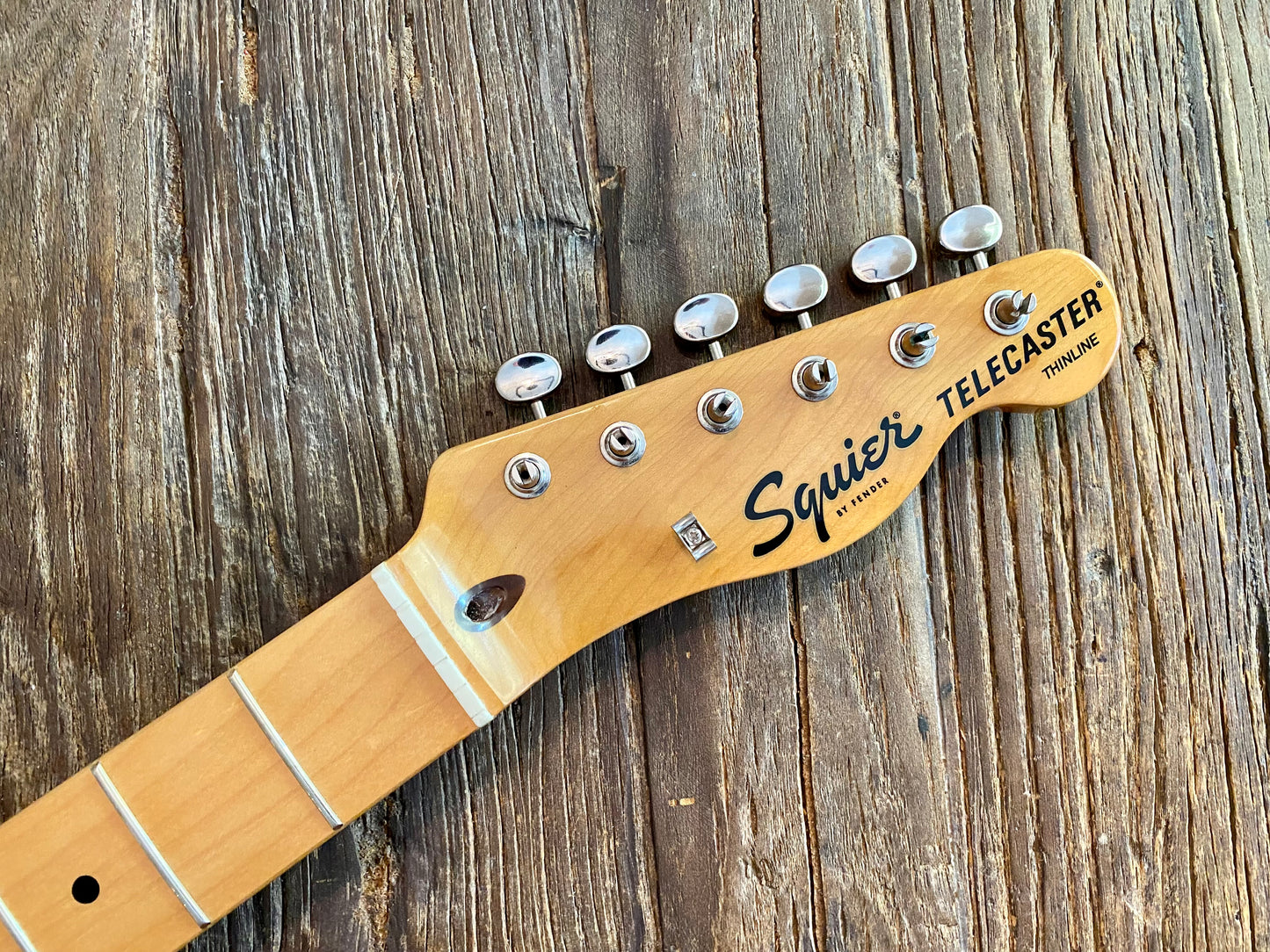 2019 Squier Classic Vibe 70s Telecaster Thinline Neck + Tuners | Gloss Natural