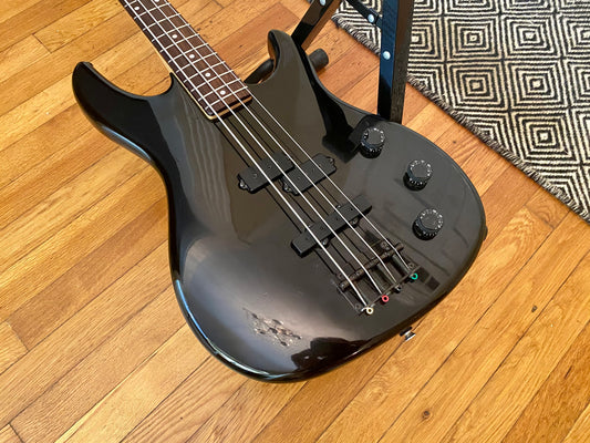 1988 Peavey USA Made Foundation S 4-String P/J Bass | Black, Super Clean